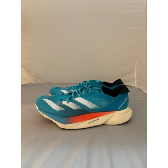 Adidas Adizero adios pro 3 blue white womens running shoes size 12 ID8468 New